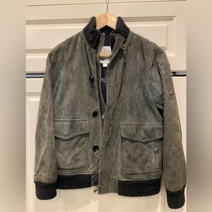 Burberry youth suede jacket